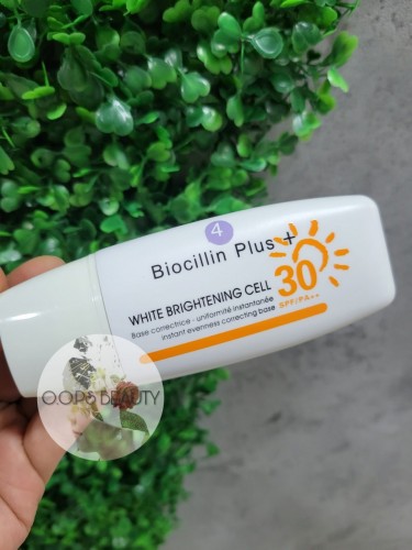 Biocillin plus 美白 防曬 調色 3in1全能底霜 (白色)